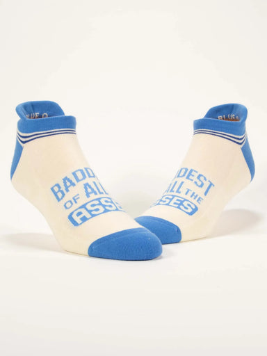 BLUQ Baddest Of All The Asses Sneaker Socks (S/M)