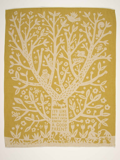 Blue Q Dishtowel - It's Like My Kids Don't Even Know I'm A Good Parent