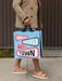 Blue Q Shopper Tote - Damn I Love This Town
