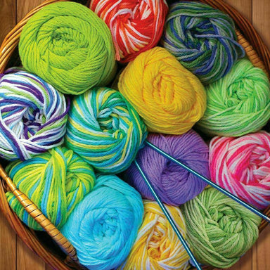 Colorful Yarn 500 Piece Puzzle