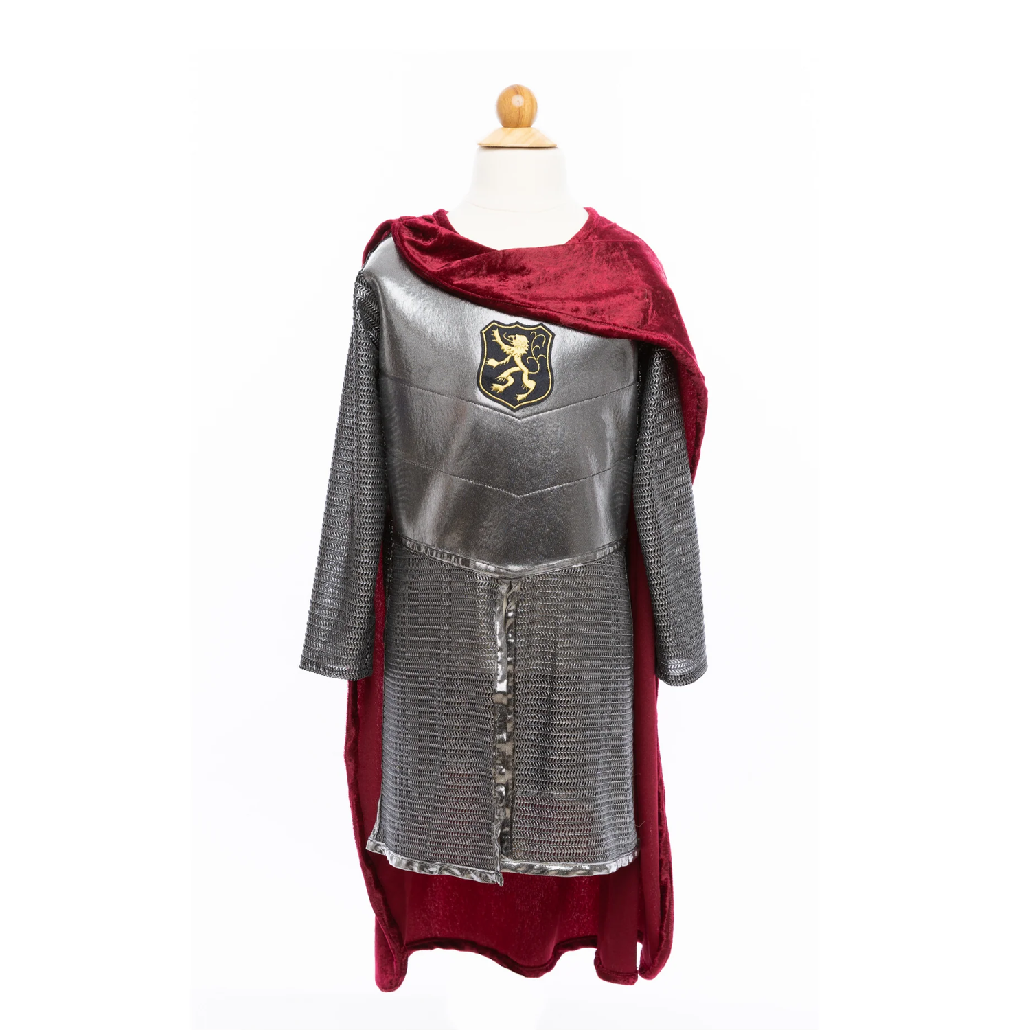 CE Silver Knight Tunic with Cape - Size 5-6