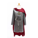 CE Silver Knight Tunic with Cape - Size 5-6