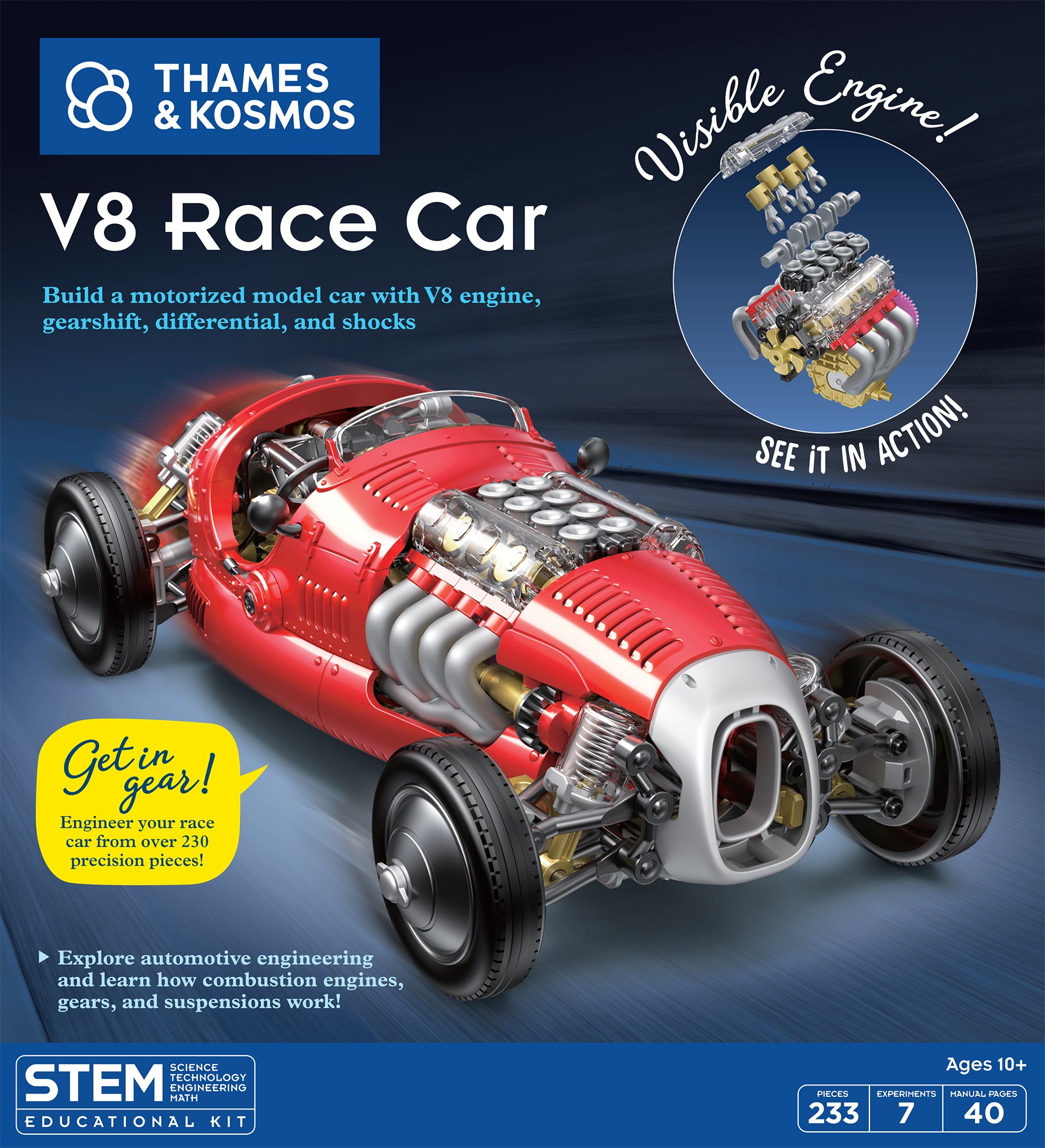 V8 Race Car