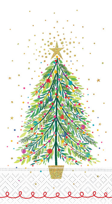 Christmas Tree Magic Hostess Napkins