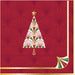 Deco Tree Holiday Cocktail Napkins