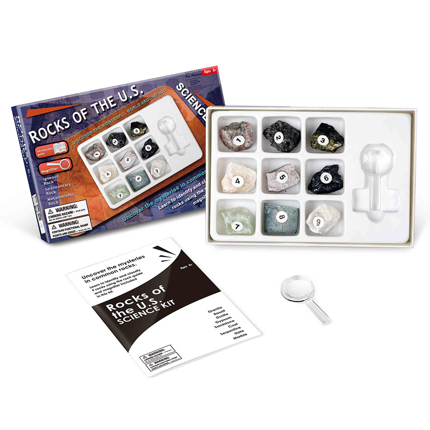 Rocks Of The U.S. Science Kit