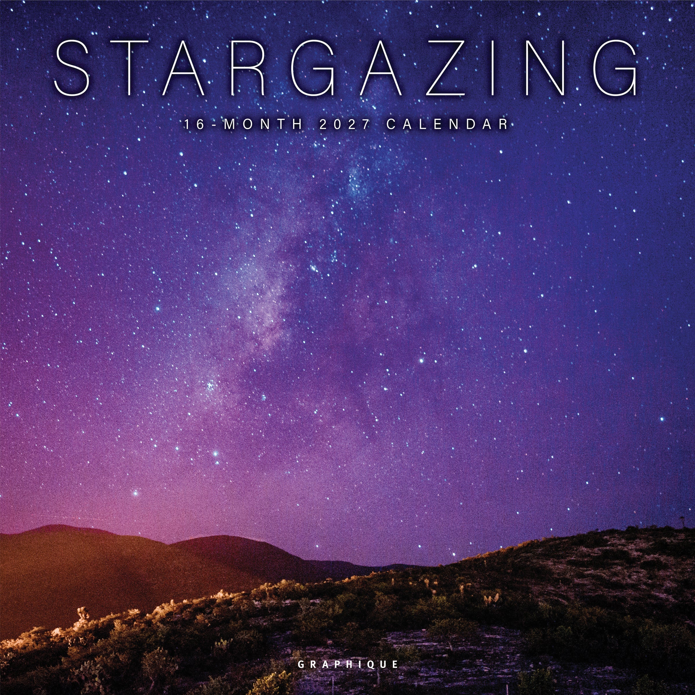 GRPH Stargazing 2027 Wall Calendar