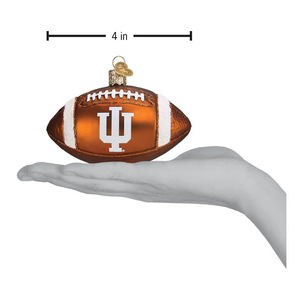 Old World Christmas Indiana University Football Ornament