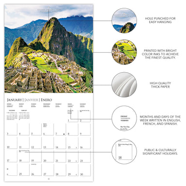 Magnificent Mountains 2027 Wall Calendar