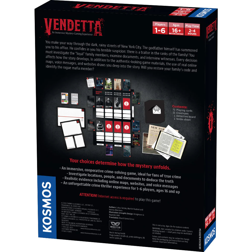 Vendetta Masters of Crime