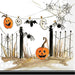 Plaid Pumpkins - Cocktail Napkins    