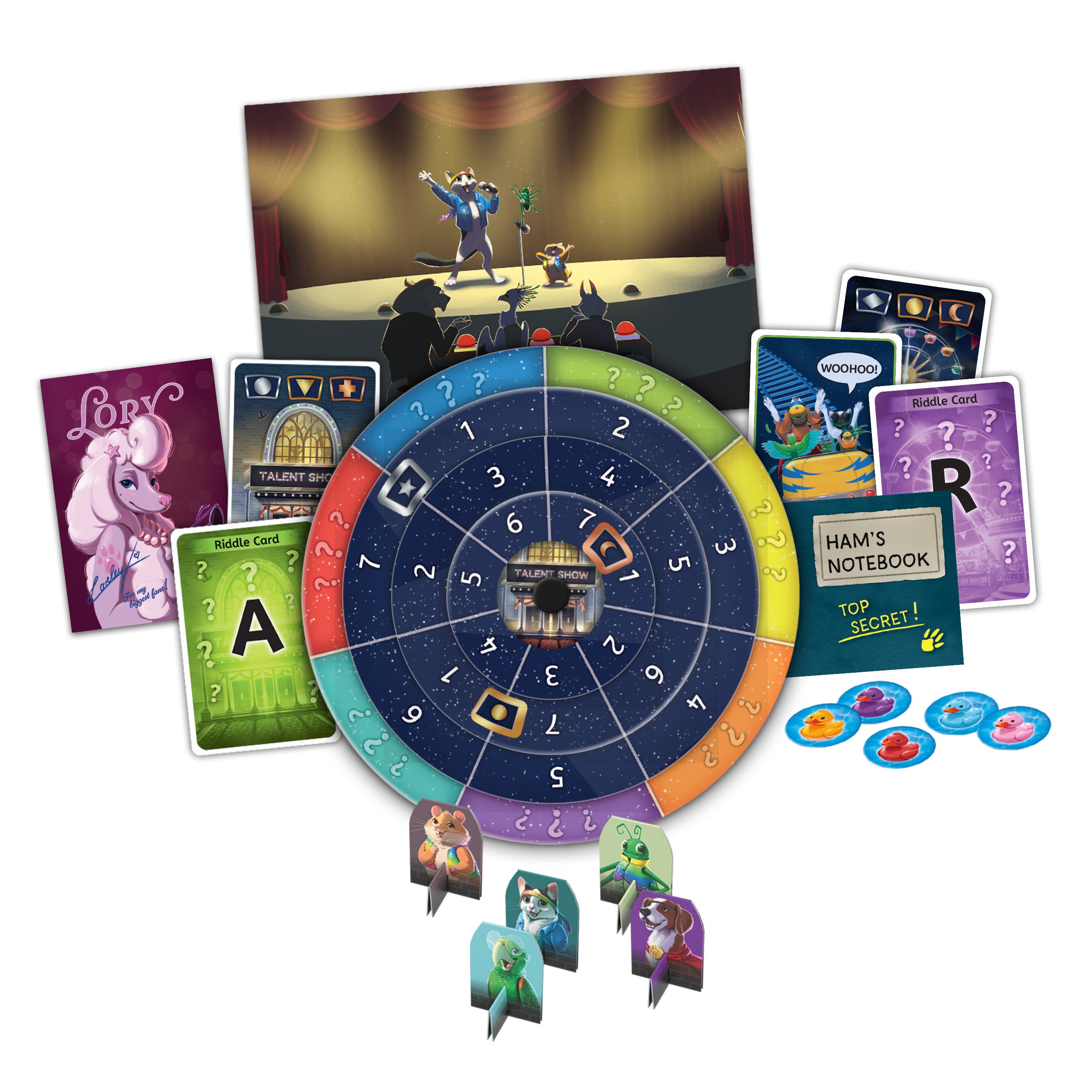 EXIT: The Game Family - 2 Escape Adventures - The Trophy Case, Night at the Carnival