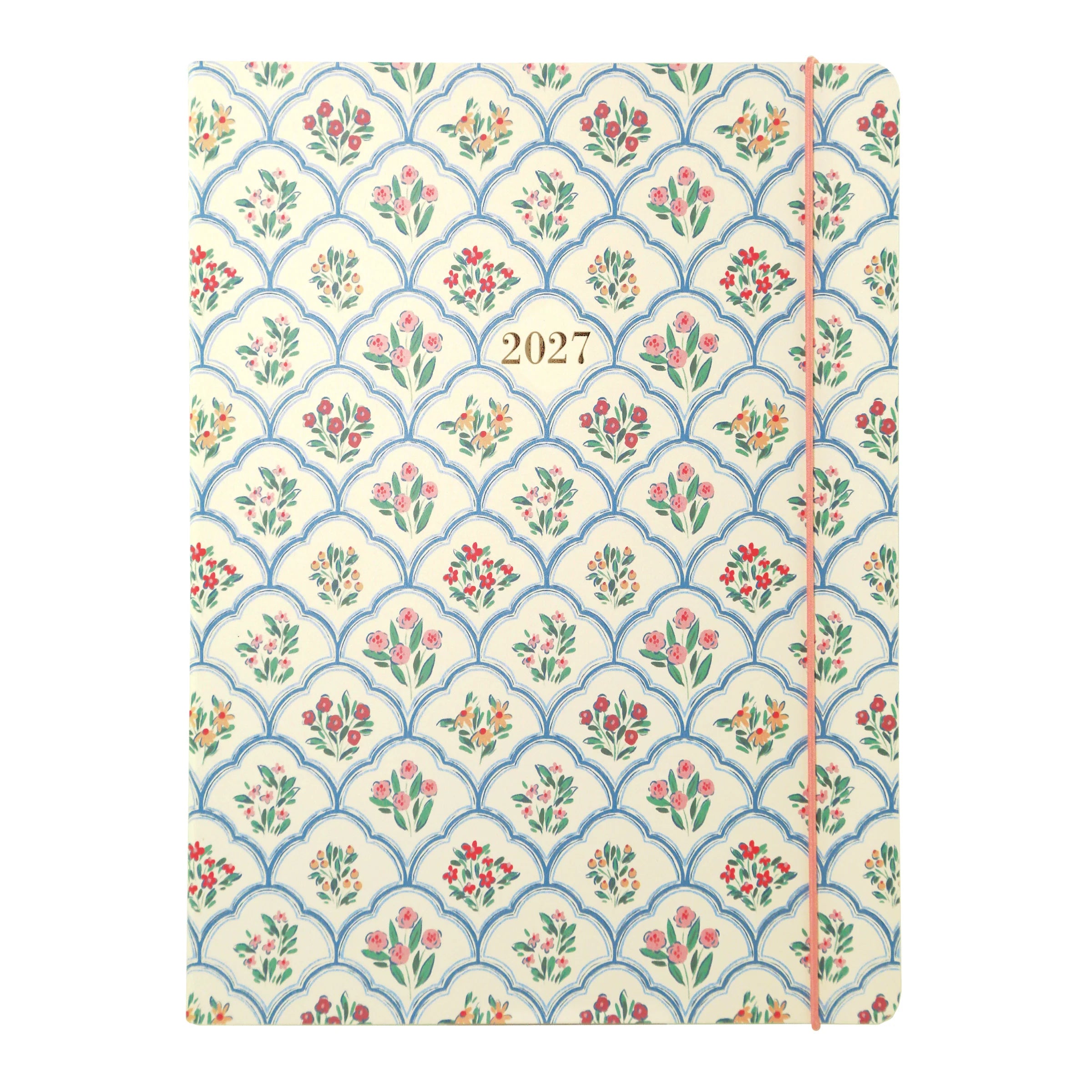 GRPH Scalloped Floral 2027 Engagement Calendar