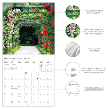 In the Garden 2027 Wall Calendar