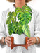 Monstera Pop Up Flower Bouquet Greeting Card    