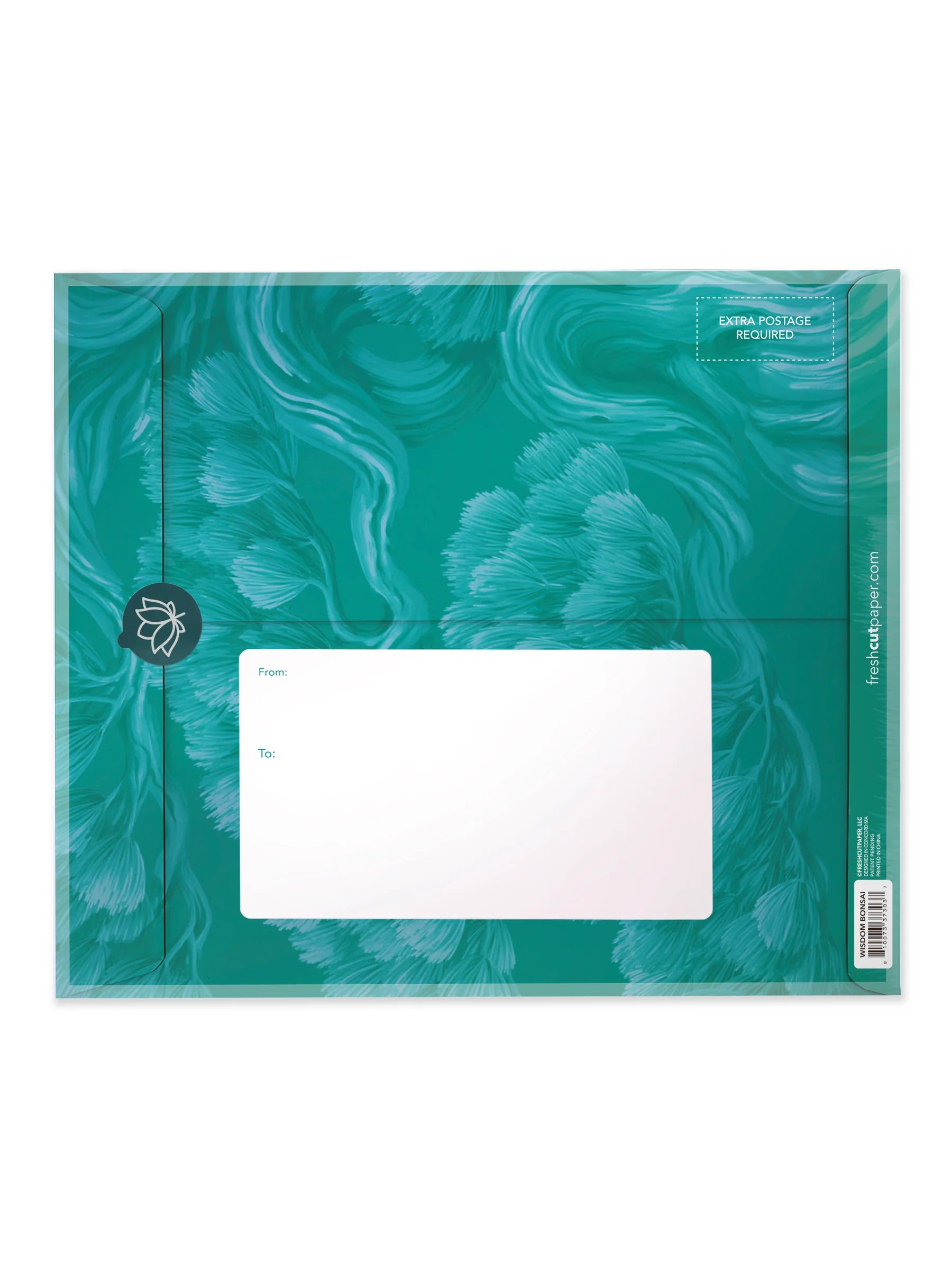 Wisdom Bonzai Pop Up Flower Bouquet Greeting Card    