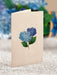 Nantucket Hydrangeas Mini Pop Up Flower Bouquet Greeting Card    
