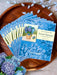 Nantucket Hydrangeas Mini Pop Up Flower Bouquet Greeting Card    