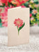 Dear Dahlia Mini Pop Up Flower Bouquet Greeting Card    