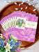 Lilies & Lupines Mini Pop Up Flower Bouquet Greeting Card    