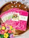 Festive Tulips Mini Pop Up Flower Bouquet Greeting Card    