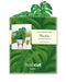 Monstera Mini Pop Up Flower Bouquet Greeting Card    