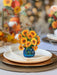 Sunflower Mini Pop Up Flower Bouquet Greeting Card    