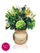 Ivory & Sage Mini Pop Up Flower Bouquet Greeting Card    