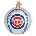Old World Christmas MLB Chicago Cubs Baseball Ornament