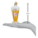 Old World Christmas MLB NY Yankees Beer Glass Ornament