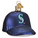 Old World Christmas MLB Seattle Mariners Baseball Cap Ornament