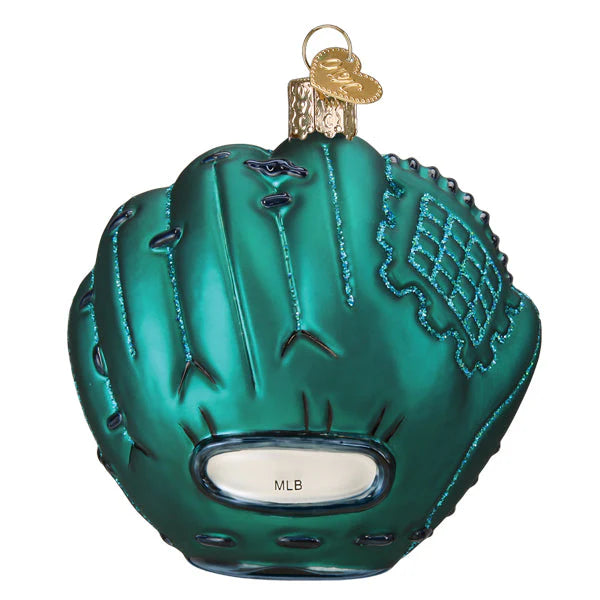 Old World Christmas MLB Seattle Mariners Baseball Mitt Ornament