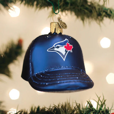 Old World Christmas MLB Toronto Blue Jays Baseball Cap Ornament