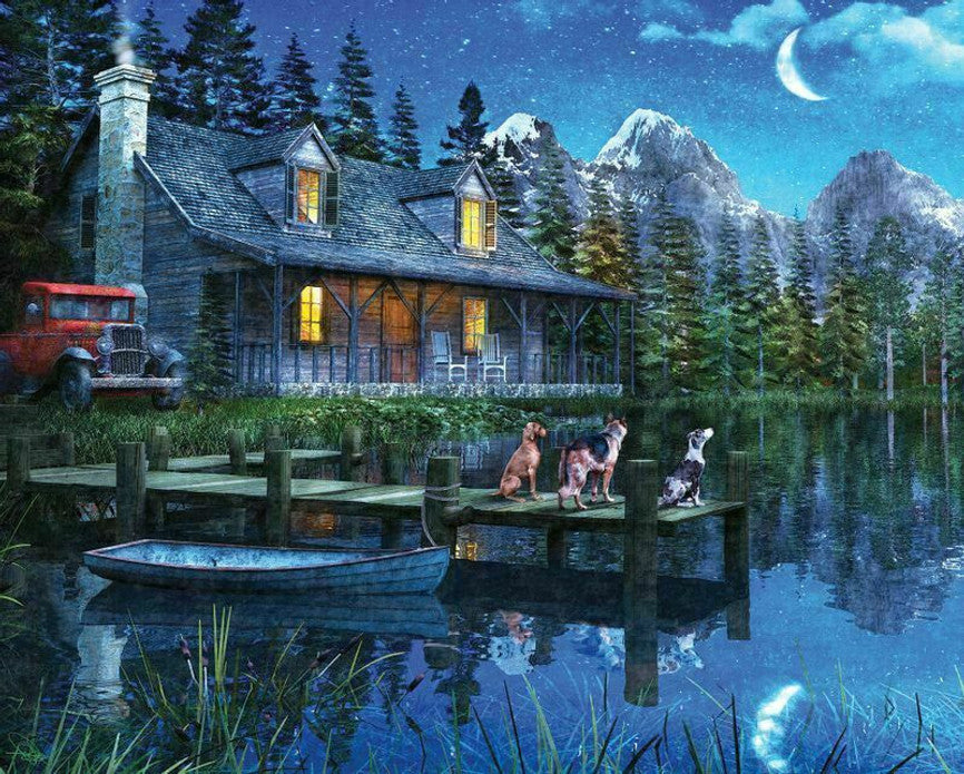 Moonlit Night 1000 Piece Puzzle