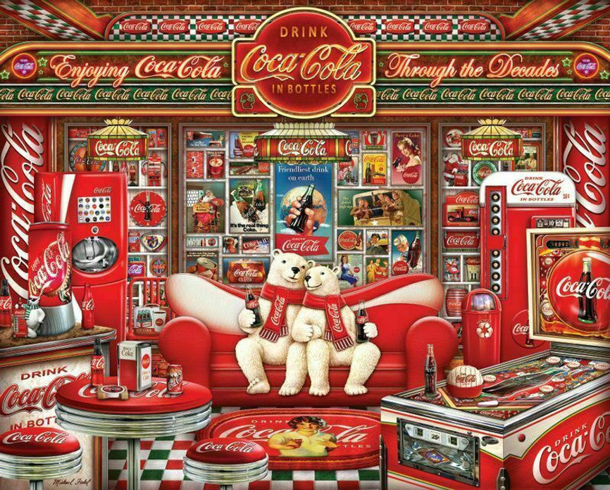 Coca Cola Decades 1000 Piece Puzzle