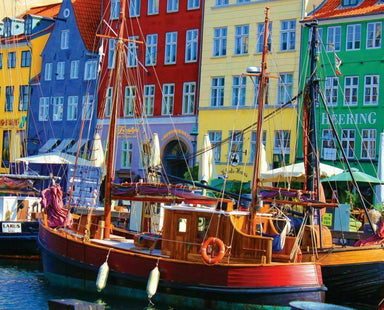 Copenhagen Waterfront 1000 Piece Puzzle