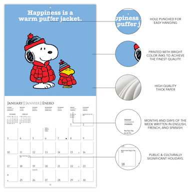 Peanuts Happiness Is... 2027 Mini Wall Calendar