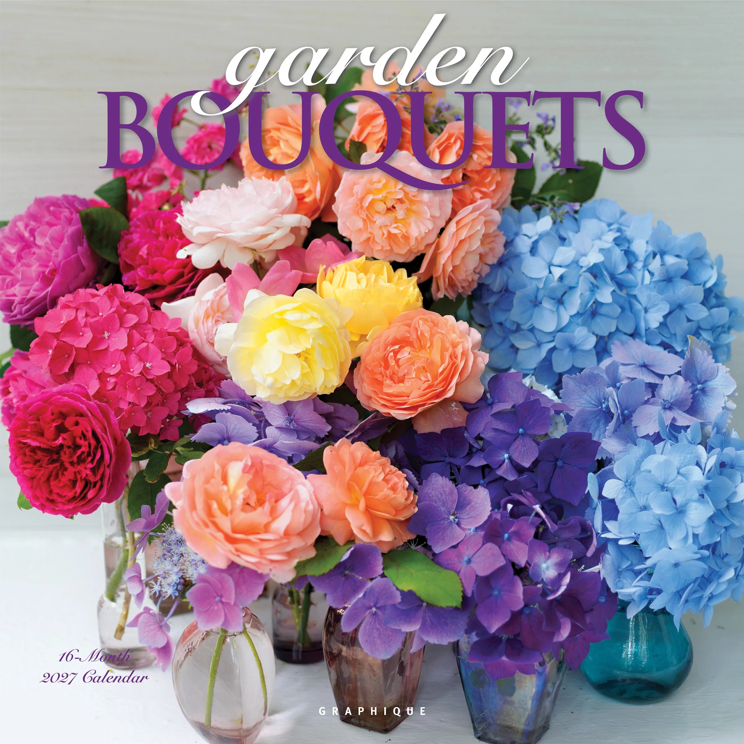 GRPH Garden Bouquets 2027 Wall Calendar