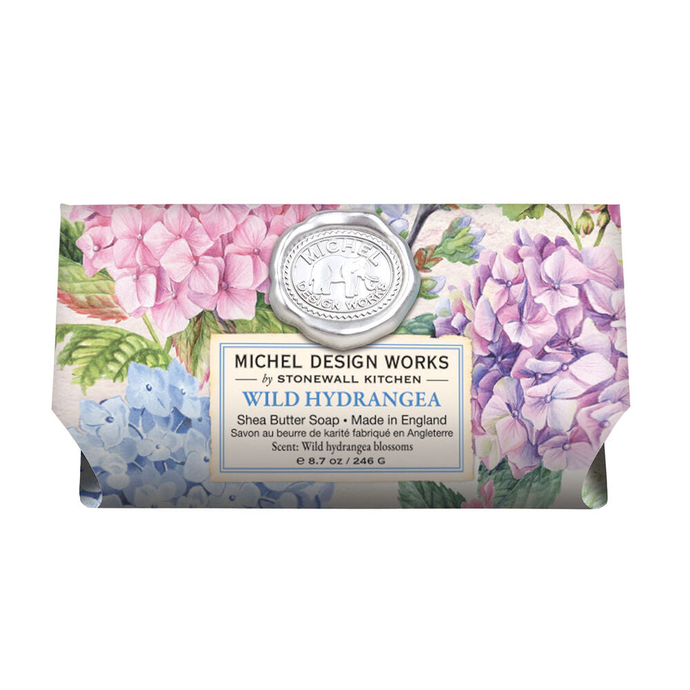 Wild Hydrangea Large Shea Butter Soap    