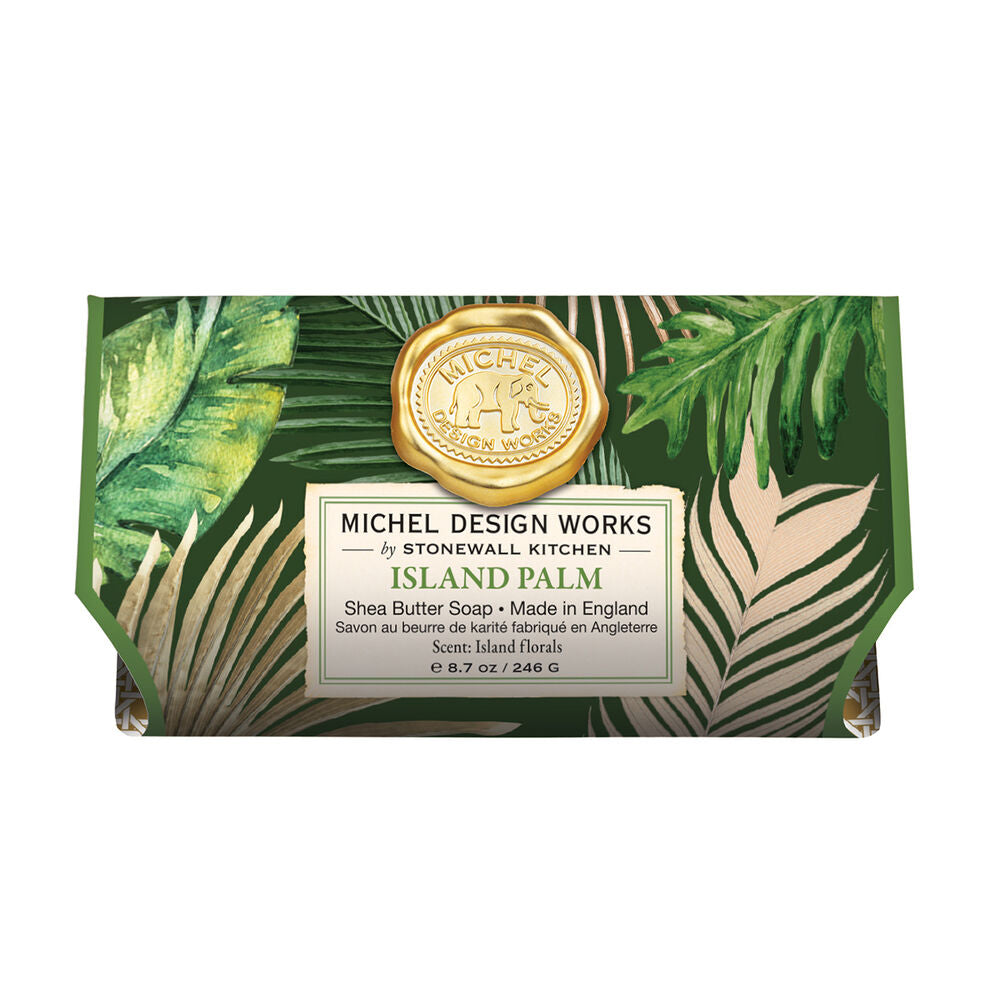 Island Palm Large Shea Butter Soap    