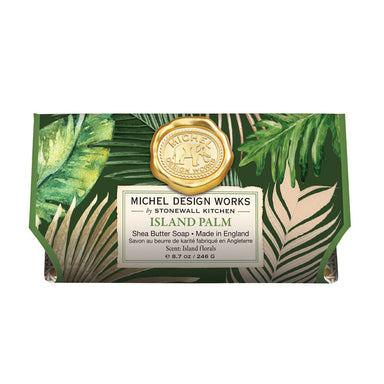 Island Palm Large Shea Butter Soap    
