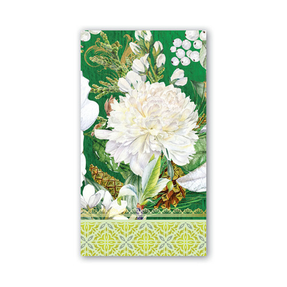 Winter Blooms Hostess Napkins    