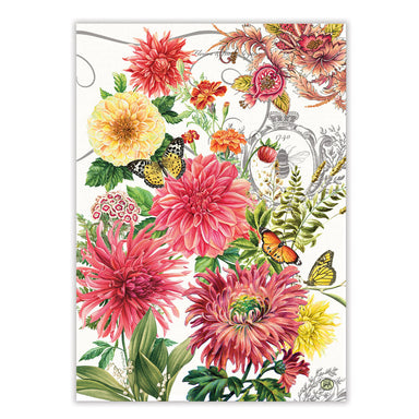 Dahlias Kitchen Towel    