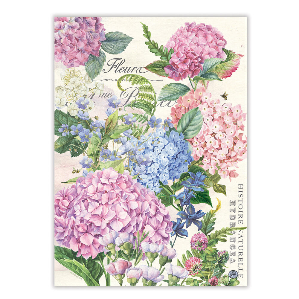 Wild Hydrangea Kitchen Towel    