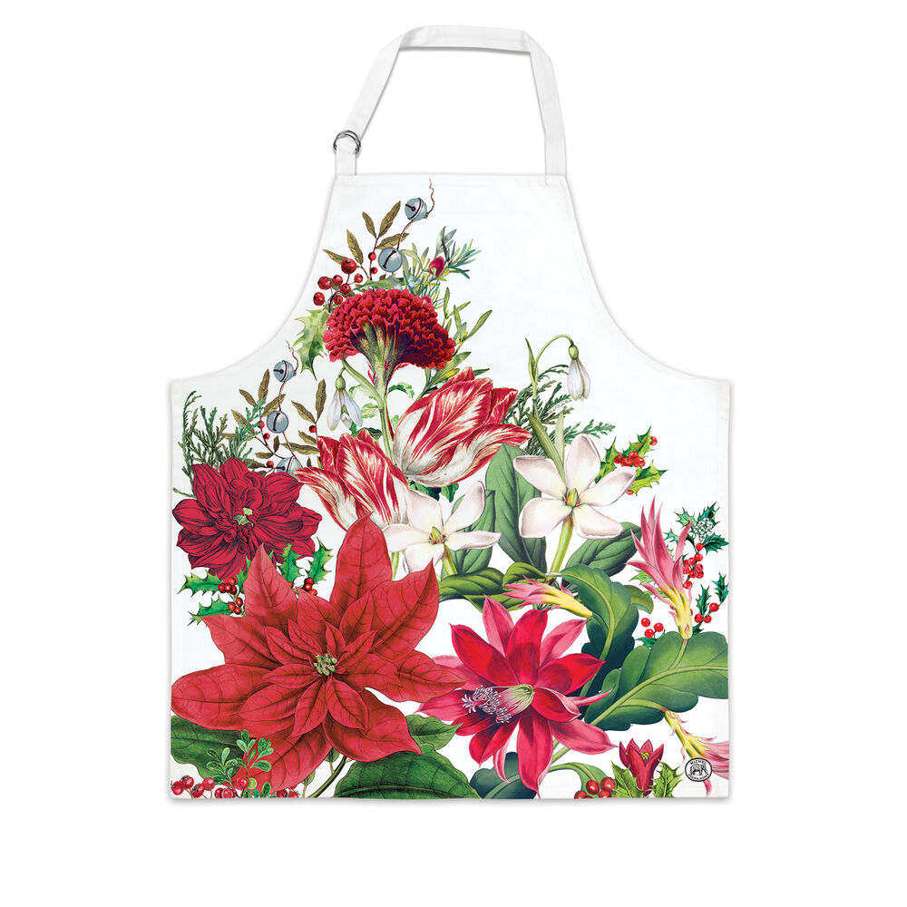 MCHL Christmas Bouquet Chef Apron
