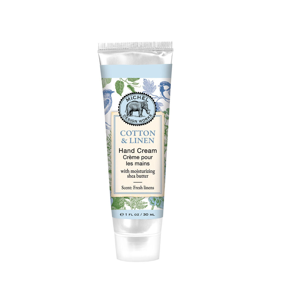 Cotton & Linen Hand Cream with Shea Butter 1oz    