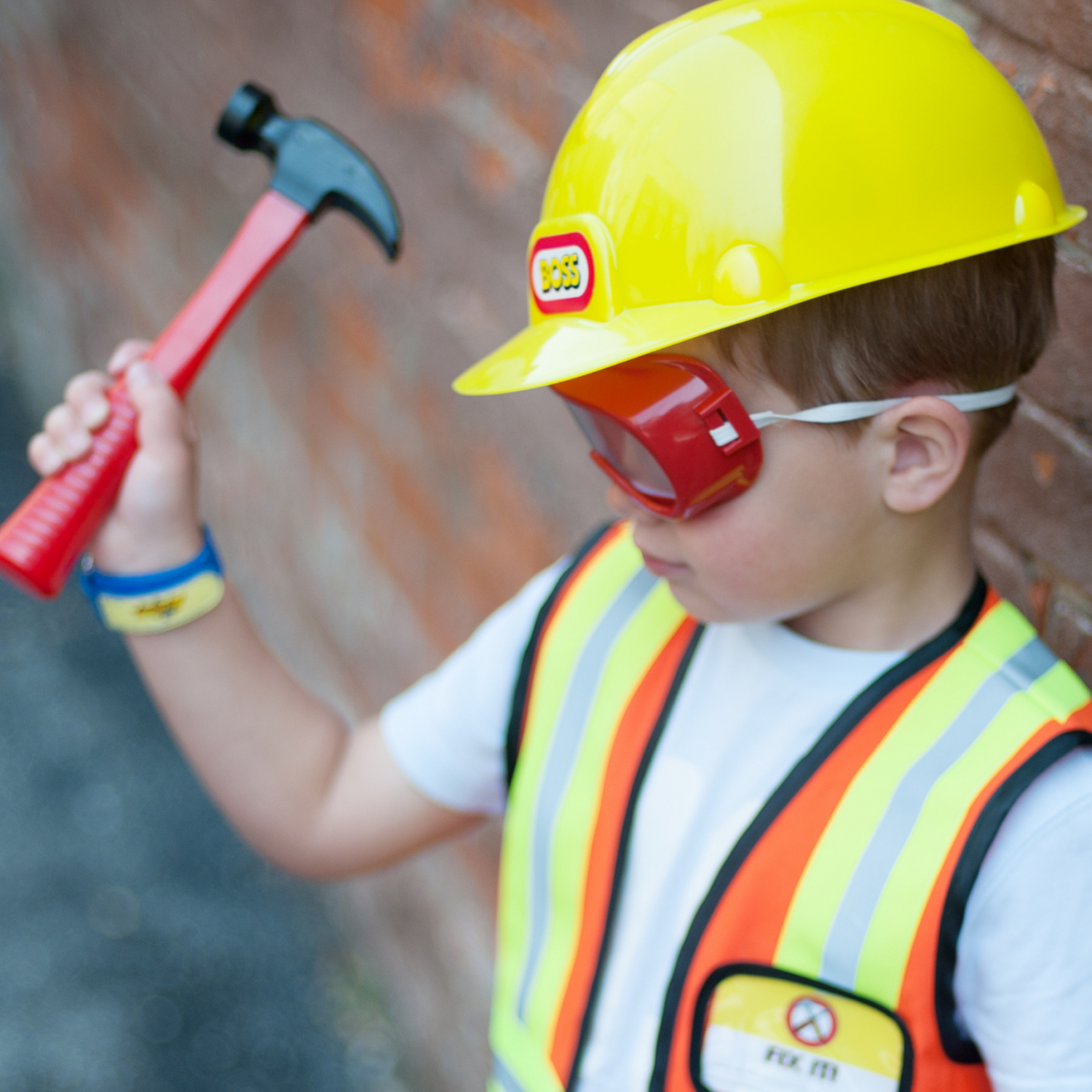 CE Construction Worker with Accessories - Size 5-6
