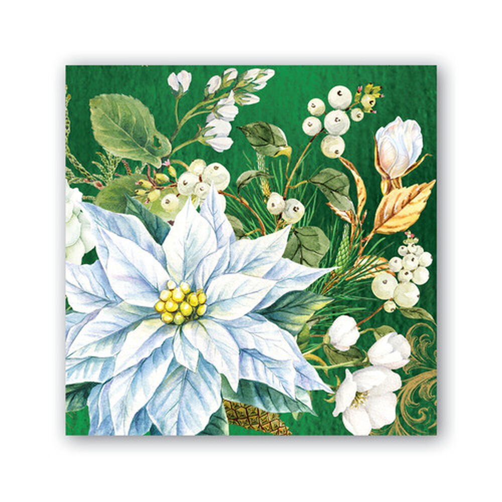 Winter Blooms Luncheon Napkins    