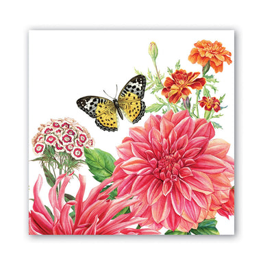 Dahlias Luncheon Napkins    
