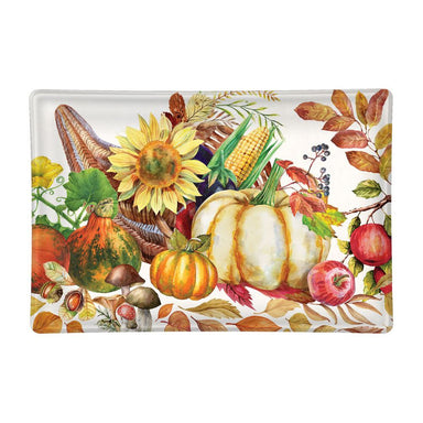 Pumpkin Prize Glass Soap Dish    